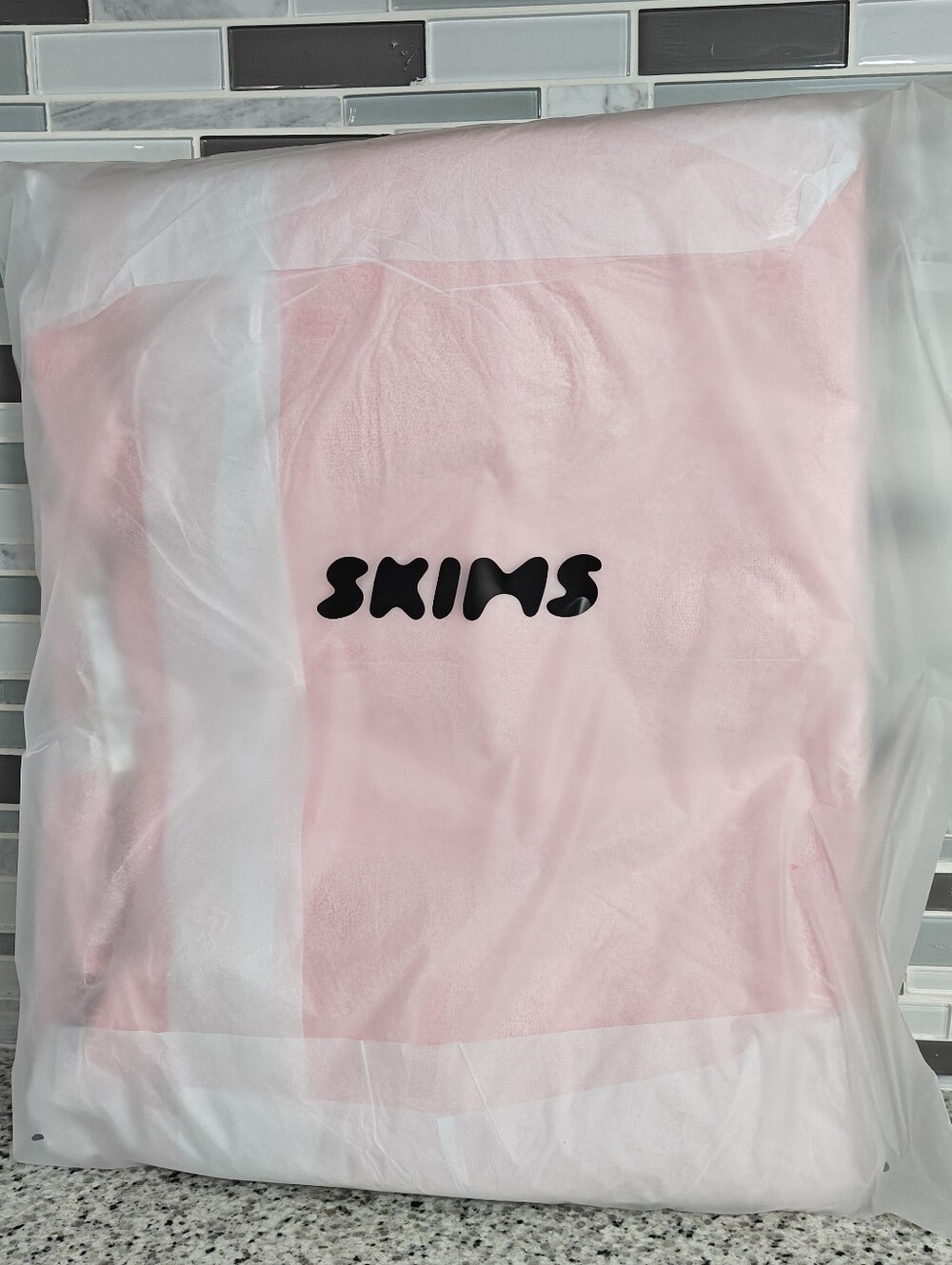 Skims Terry Jumbo Tote (melon pink) - Picture 6 of 10